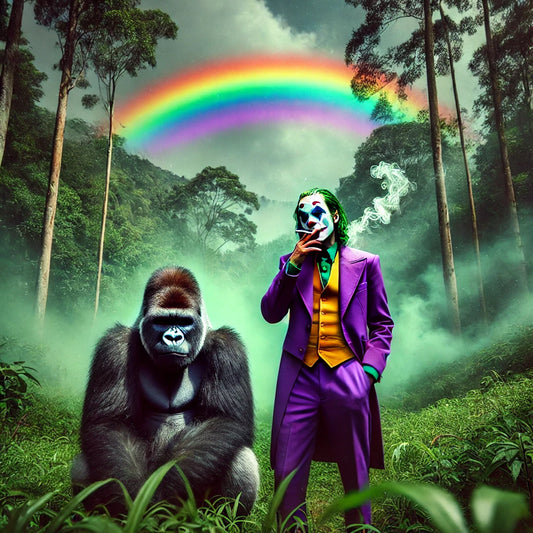 Gorilla Rainbows Foto ( 1 unidade)